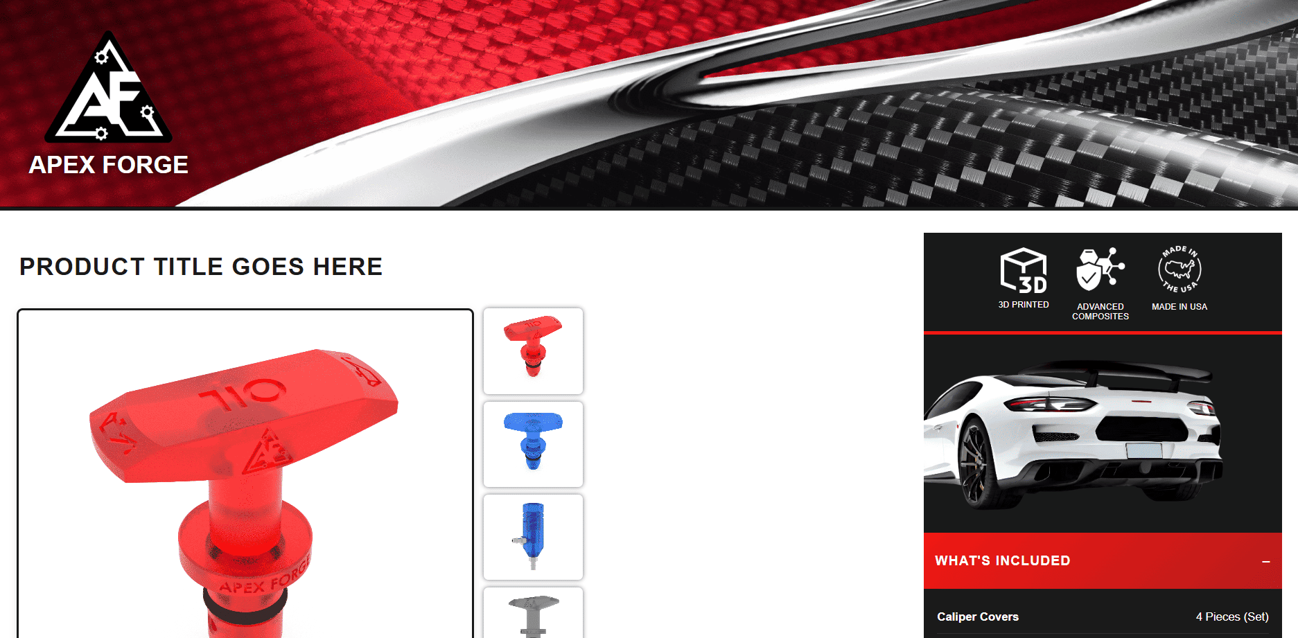 Apex Forge – eBay Listing Template