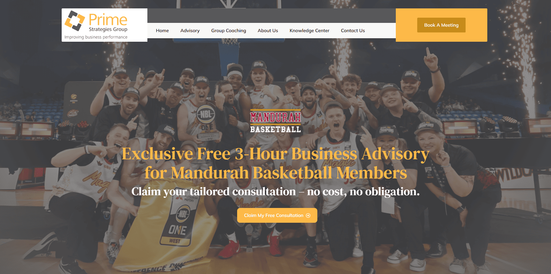 Mandurah Basketball Promotion