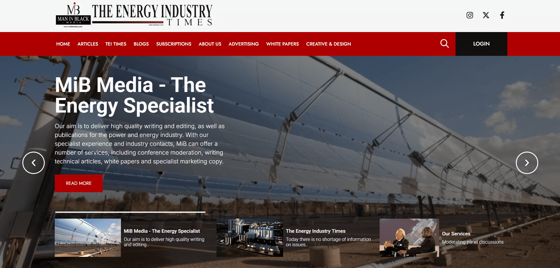 The Energy Industry Time